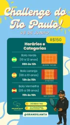 Challenge Paulo Infantil - Bola Vermelha