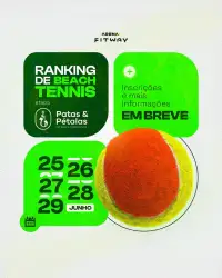 Ranking de Beach Tennis - Arena Fitway - Etapa Patas e Pétalas - KIDS