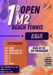 1º Open M2 Beach Tennis  - DUPLA MASCULINA D