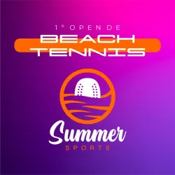 1º OPEN BEACH TENNIS SUMMER SPORTS - CATEGORIA MASCULINO + 35