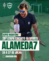 27ª Etapa Circuito FA Sports 2025 - Super Maratona - Alameda7 (Araguari - MG) - Dupla Masculino D