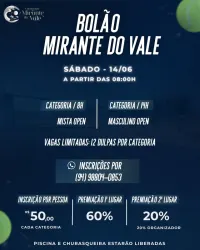 BOLÃO MIRANTE DO VALE