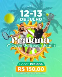 1° Open de Beach Tennis Praiana  - Dupla Masculina - C