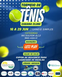 Circuito de Tênis Cabana Clube - 2ª Etapa 2025 - CATEGORIA C