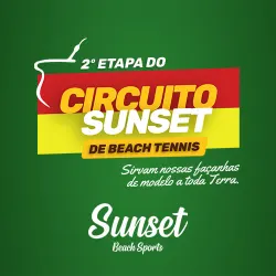 2ª Etapa Circuito Sunset de Beach Tennis - By Grupo INEX