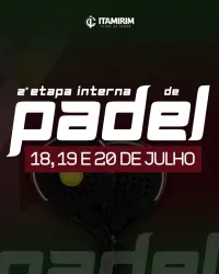 *2ª Etapa do Campeonato Interno de Padel ICC 2025 - 5Âª cat masculino