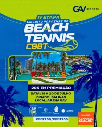 CBBT100/CPBT200 - IV ETAPA — CIRCUITO PARAENSE DE BEACH TENNIS - SUBS - Dupla Masculina Sub 16