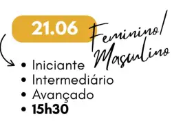 MINI OPEN PRÉ MATCH - (19/06/25) e (21/06/2025) - MASCULINO INICIANTE