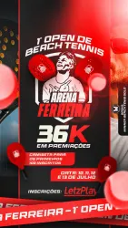 1° OPEN DE BEACH TENNIS ARENA FERREIRA  - DUPLA MASCULINA D