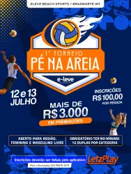 1° TORNEIO PÉ NA AREIA - MASCULINO
