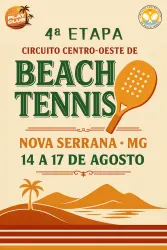 4ª Etapa Circuito Centro-Oeste de Beach Tennis - Mista C