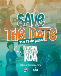 4ª Etapa Circuito Koa de Beach Tennis- 300 Pontos - Dupla Masculino Open