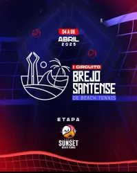 CIRCUITO BREJOSANTENSE - ETAPA 1 - ARENA SUNSET - MASCULINO INICIANTE