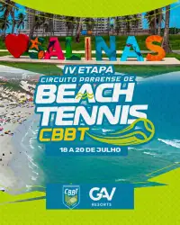 CBBT100/CPBT200 - IV ETAPA — CIRCUITO PARAENSE DE BEACH TENNIS - Dupla Masculina C