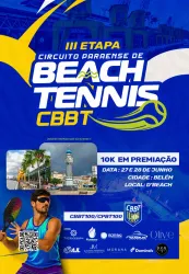 CBBT100/CPBT100 - III ETAPA —CIRCUITO PARAENSE DE BEACH TENNIS - Dupla Masculina D