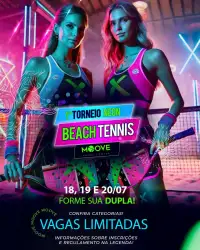 1º Torneio NEON de Beach Tennis - Moove Padel Center