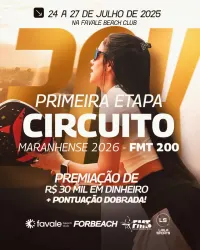 1° ETAPA CIRCUITO MARANHENSE 2026 - FMT - MASCULINO D