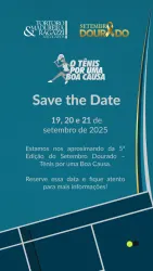 O Tênis por uma Boa Causa - Setembro Dourado - Duplas Mista C