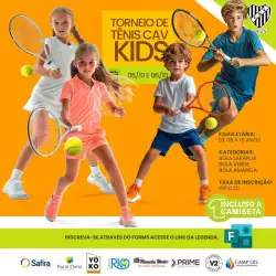 Torneio de Tênis CAV Kids - Outubro 2024