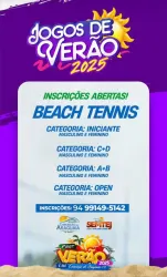 JOGOS DE VERÃO 2025  - CATEGORIA MASCULINA OPEN