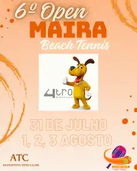 6º Open Maira Beach Tennis - Masculina C
