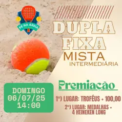 PLAY SUNDAY PE NA AREIA - MISTO INTERMEDIARIO