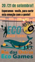 2ª Etapa do Eco Beach Tennis de Rio das Ostras- Valendo Ranking para a Copa dos Municípios  - DUPLA MISTA D