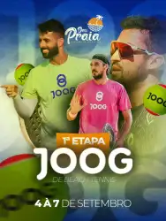 1ª Etapa Joog de Beach Tennis - 1ª Etapa Liga Joog 2025 -Deu Praia| Morro Agudo - Masculina Pró