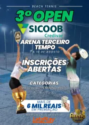 3º OPEN SICOOB CREDIVAR ARENA TERCEIRO TEMPO - Masculino C