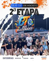 II ETAPA BT DOS SELECIONADOS  - MASCULINO OPEN