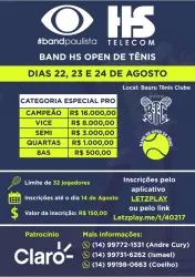  BAND HS Open de Tênis - Cat. ESPECIAL PRO