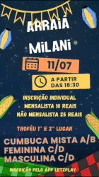 Arraiá de Beach Tennis no MILANI  - MASCULINO C/D
