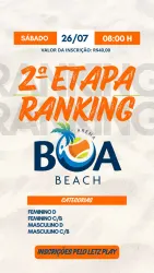 2ª Etapa Ranking Arena Boa Beach