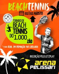 Torneio do Milão Arena Pelissari de Beach Tennis - Feminino B + C