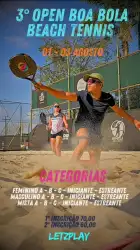 3º OPEN BOA BOLA BEACH TENNIS - MISTA A