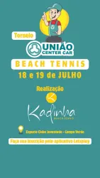 Torneio União Center Car - Beach tennis   - DUPLA MASCULINA C