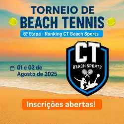 6ª Etapa - Ranking CT Beach Sports 2025 - Masculino C