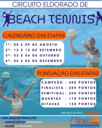 CIRCUITO ELDORADO DE BEACH TENNIS (1ª ETAPA) - MASCULINA D