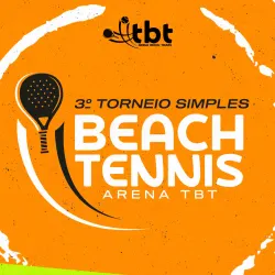 3º Torneio Simples de Beach Tennis Arena TBT - Feminina Intermediária