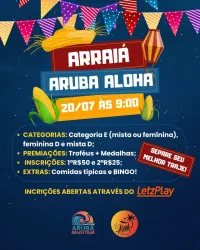 Arraia Aruba Aloha  - CATEGORIA E 🦩ETAPA BROTAS🦩