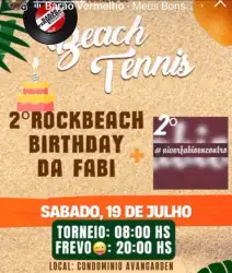 2º Rockbeachbirthday da Fabi  - DUPLA MISTA B
