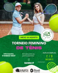🎾 TORNEIO FEMININO DE TÊNIS | TIEBREAK TENNIS 🎾  - TB LADIES - C