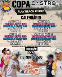 Copa Castro Assessoria Contábil Play Beach Tennis - Julho 2025