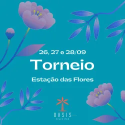 TORNEIO ESTAÇÃO DAS FLORES - Duplas MISTA D (INICIANTE)