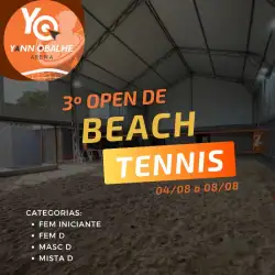 3º Open Beach Tennis Arena Yann Obalhe - DUPLA FEMININA D