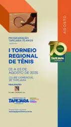 I Torneio Regional de Tênis - Categoria 3