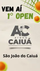 1° OPEN Beach tennis Arena caiuá 