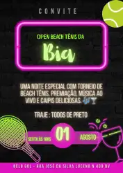 Open Beach Tennis da Bia - Amigos e Amigas da Bia