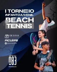 1º TORNEIO INFANTOJUVENIL DE BEACH TENNIS