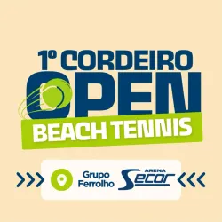 1ºCordeiro Open Beach Tennis - DUPLA FEMININA D